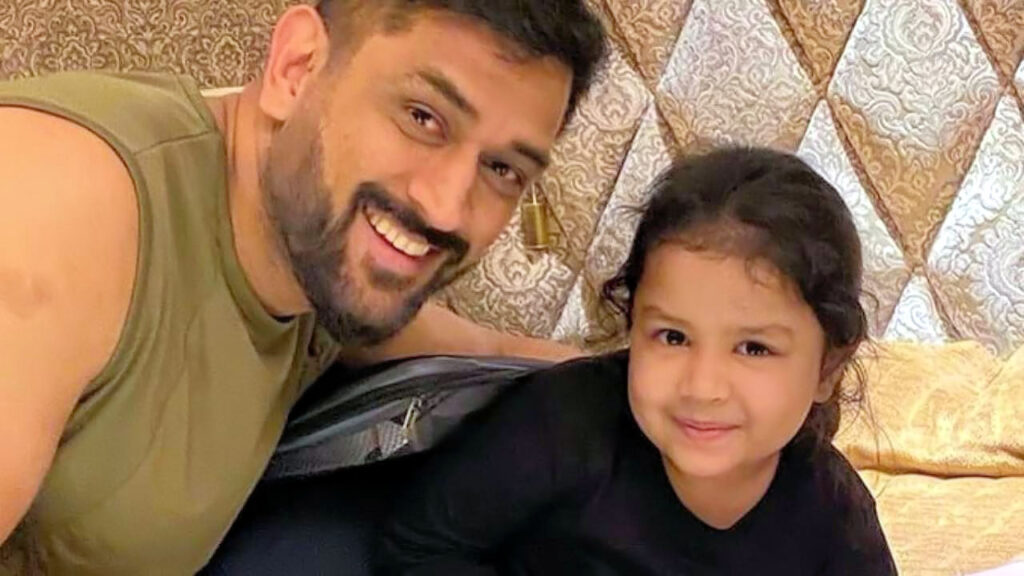 Dhoni Ziva was worried about his daughter