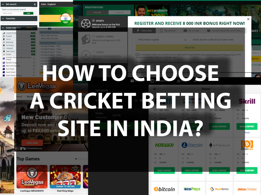 Read more informations about how to choose cricket betting site for new customers